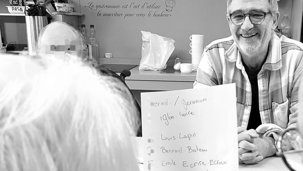 Atelier d’écriture à l’Ehpad Félix Maréchal à Metz